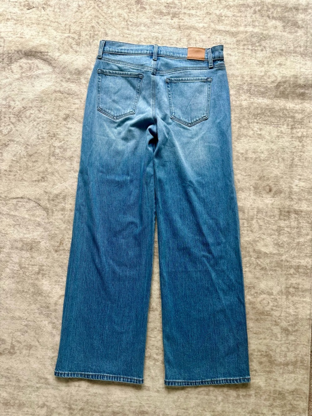 NWT EVEREVE Women's Ever Vintage Seamed Wide Leg Jeans size 28 - Picture 5 of 5
